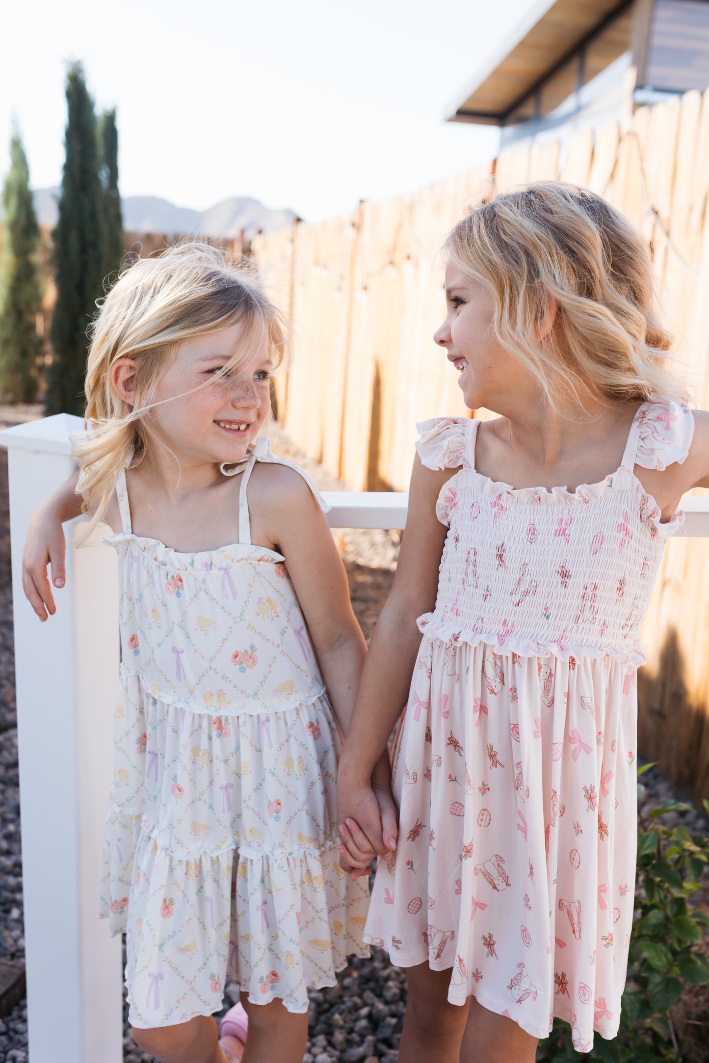 Peep and Petal Twirl Dress