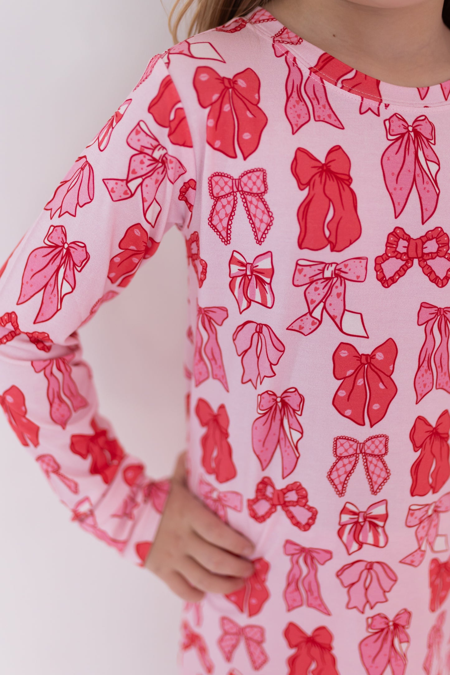 PRE ORDER: Valentines Bows Two Piece Set