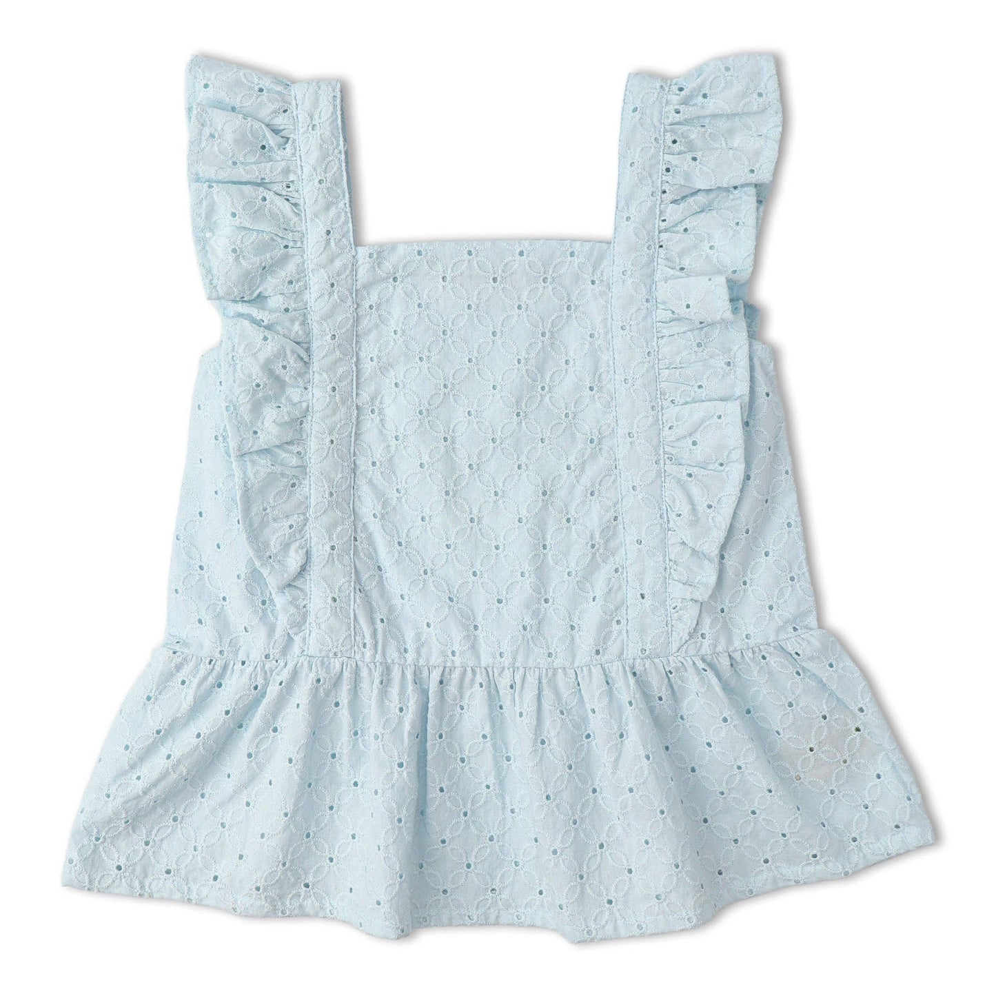 Light Blue Eyelet Set