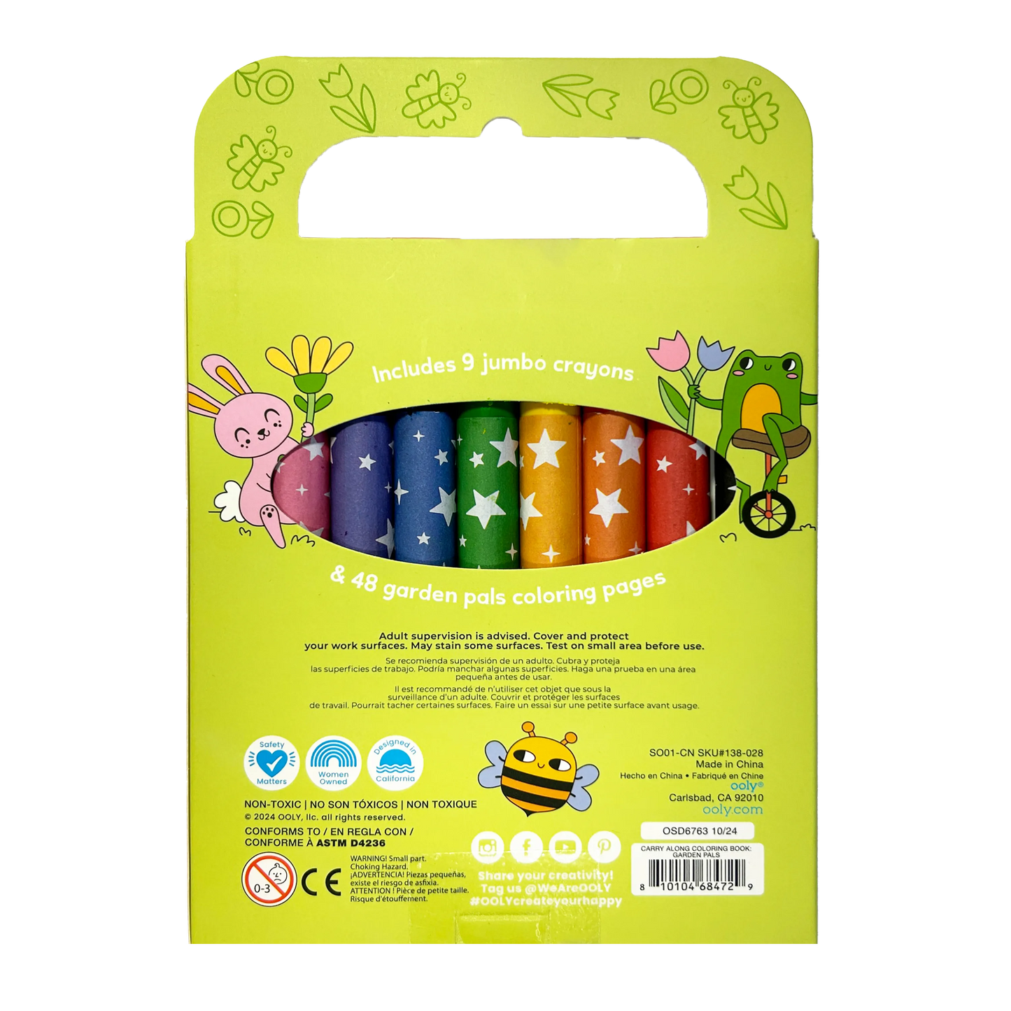 Garden Pals Coloring Book Set