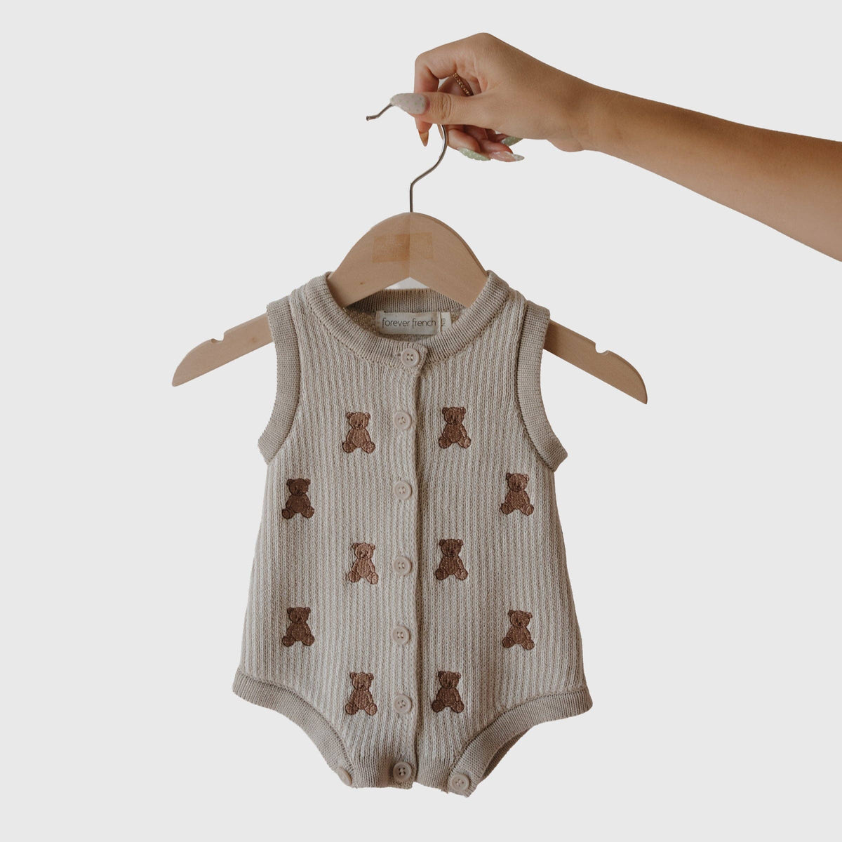 Teddy Knit Romper