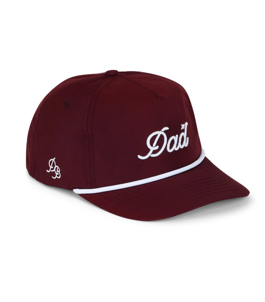 Dad Rope Hat | Burgandy