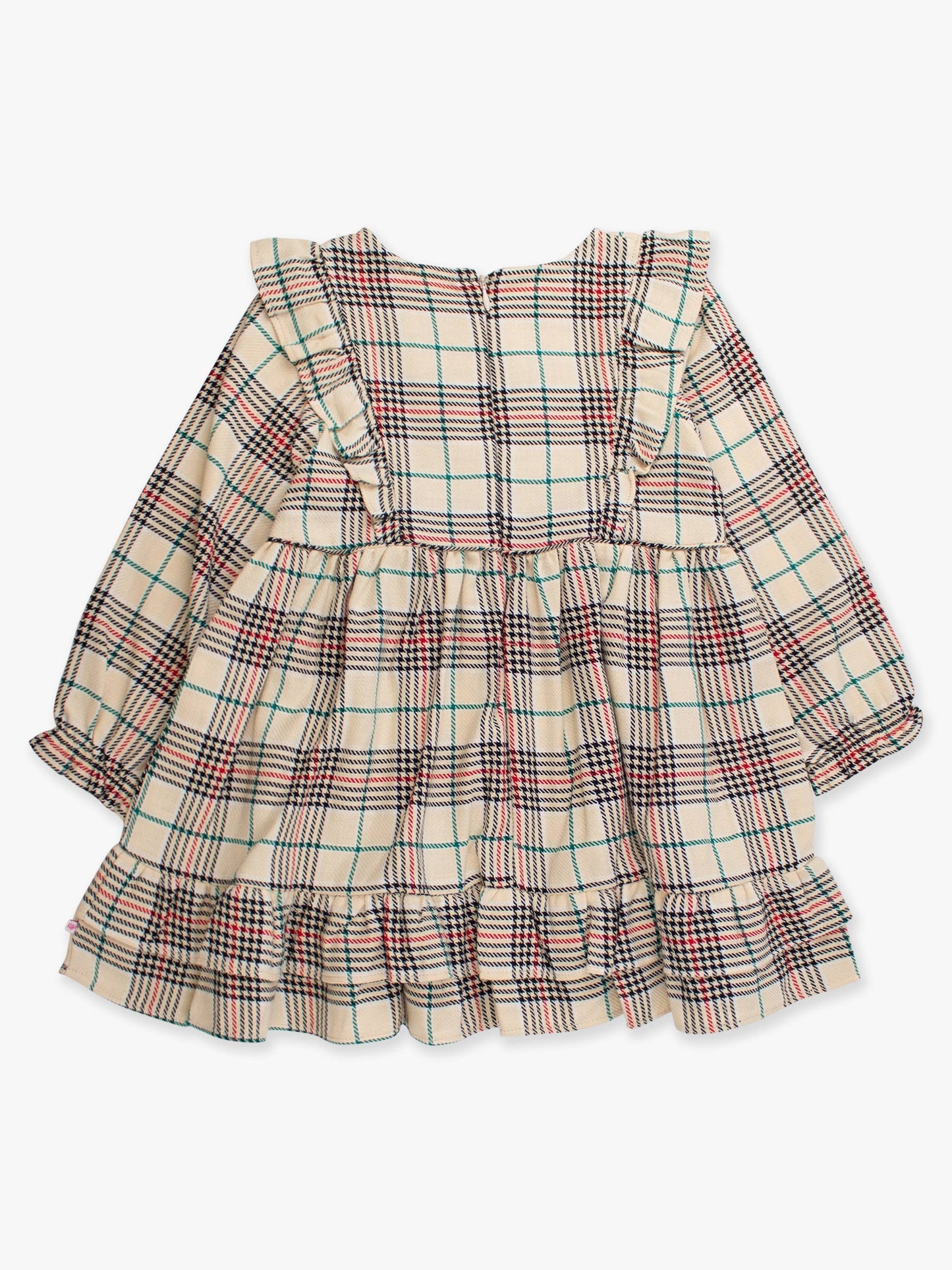 Tannen Plaid Bow Dress