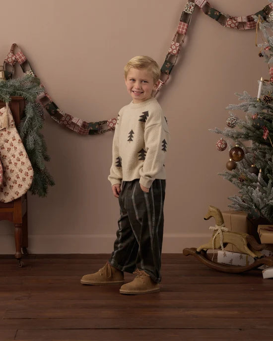 Aspen Sweater Tree Jacquard