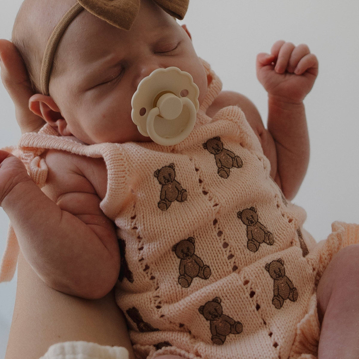 Lottie Knit Ruffle Romper