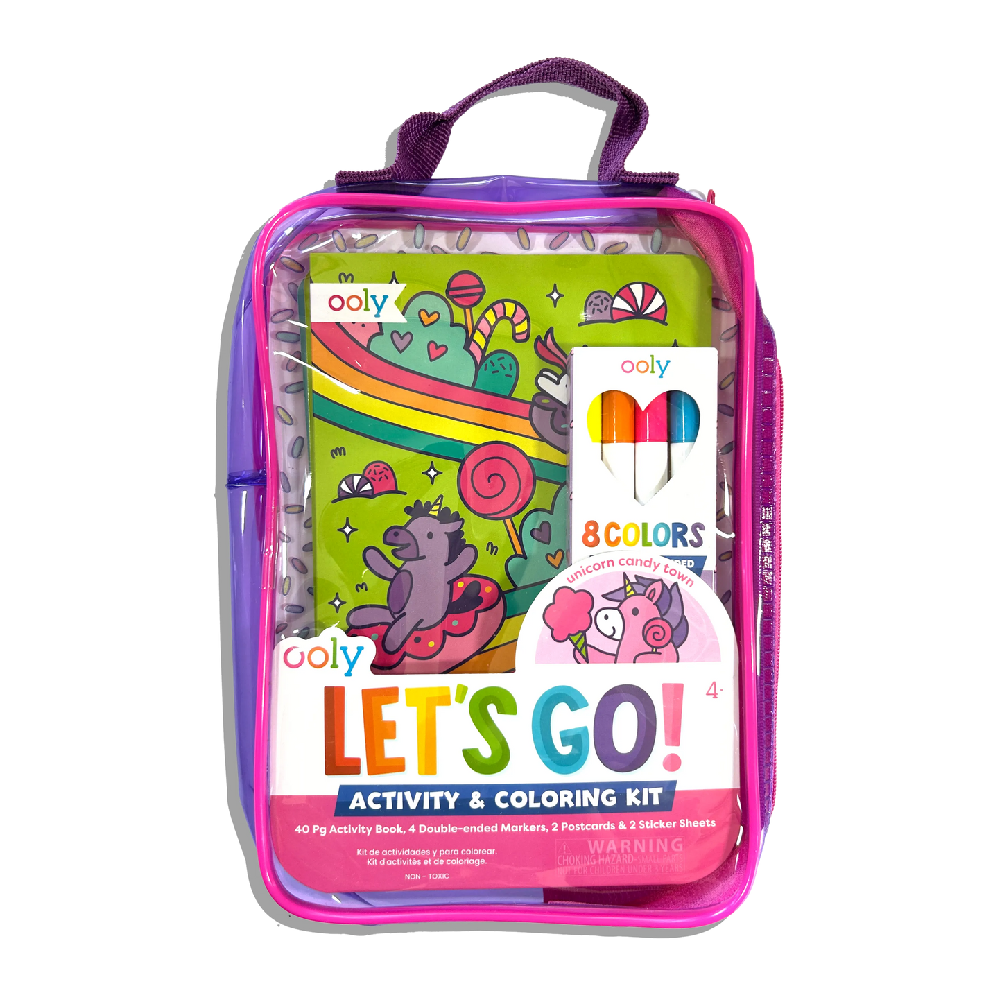 Unicorn Let's Go!: Activity & Coloring Kit