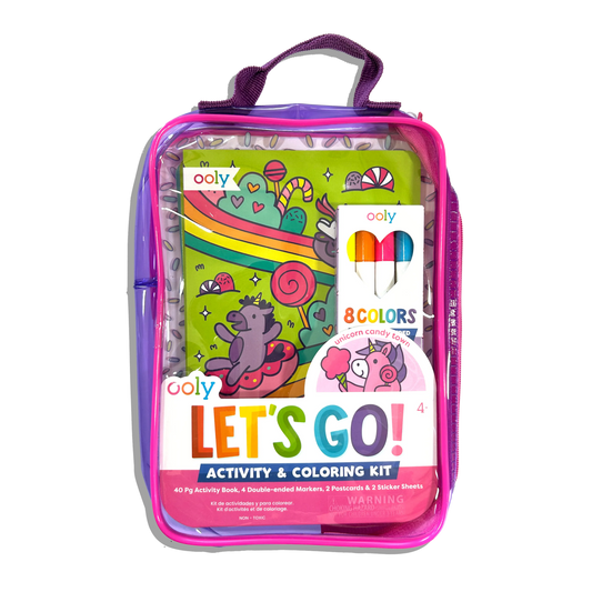 Unicorn Let's Go!: Activity & Coloring Kit