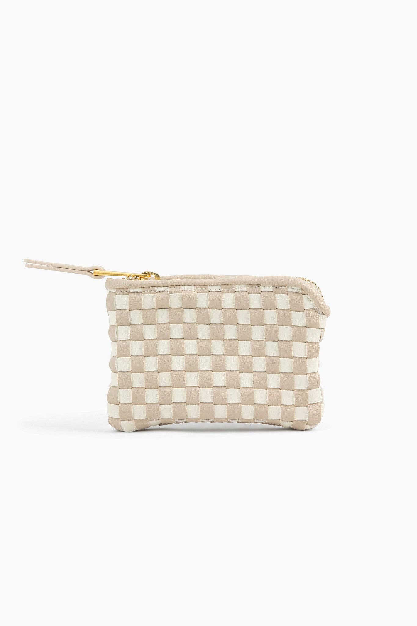 The Woven Wallet - Beige