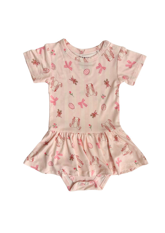 Rosie Rabit Twirl Bodysuit Dress