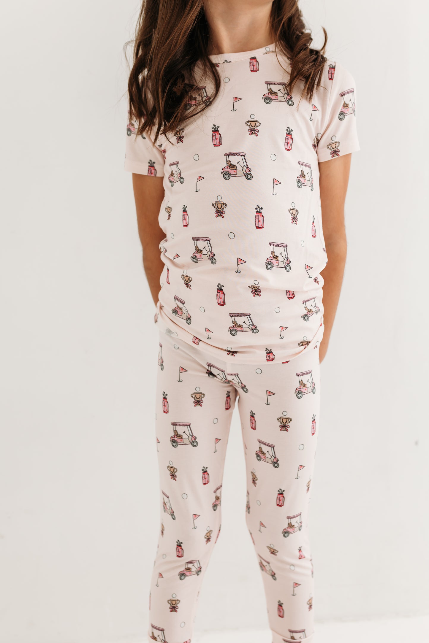 Pink Golf Two Piece Set