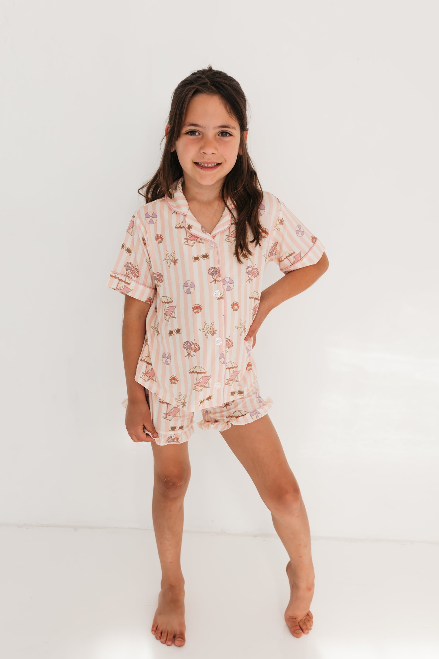 Beach Day Button Up Set