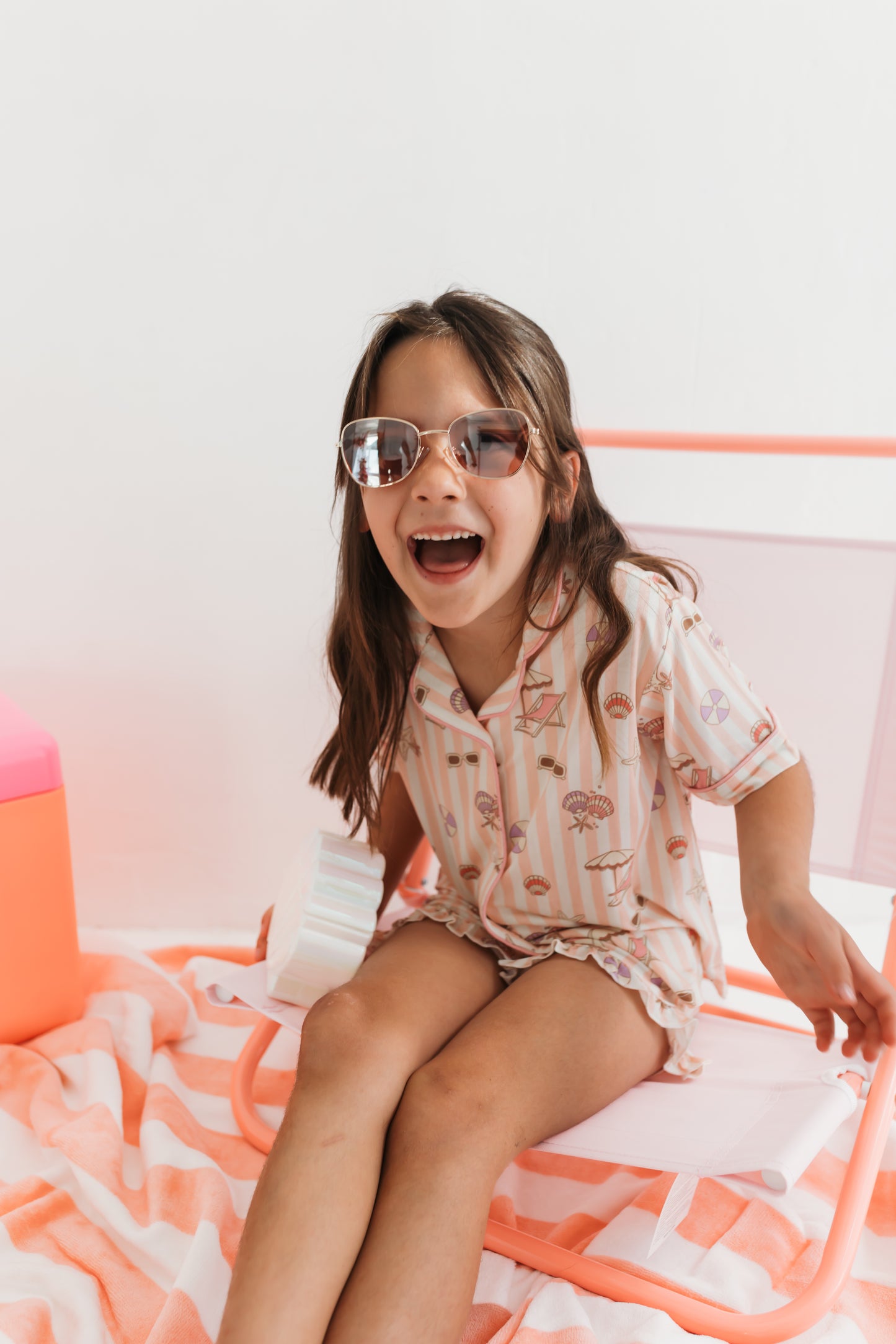 Beach Day Button Up Set