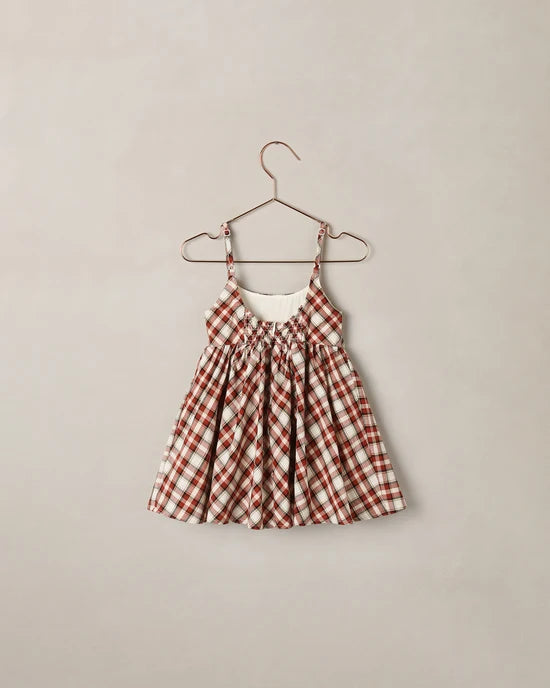 Betsy Dress Holiday Tartan