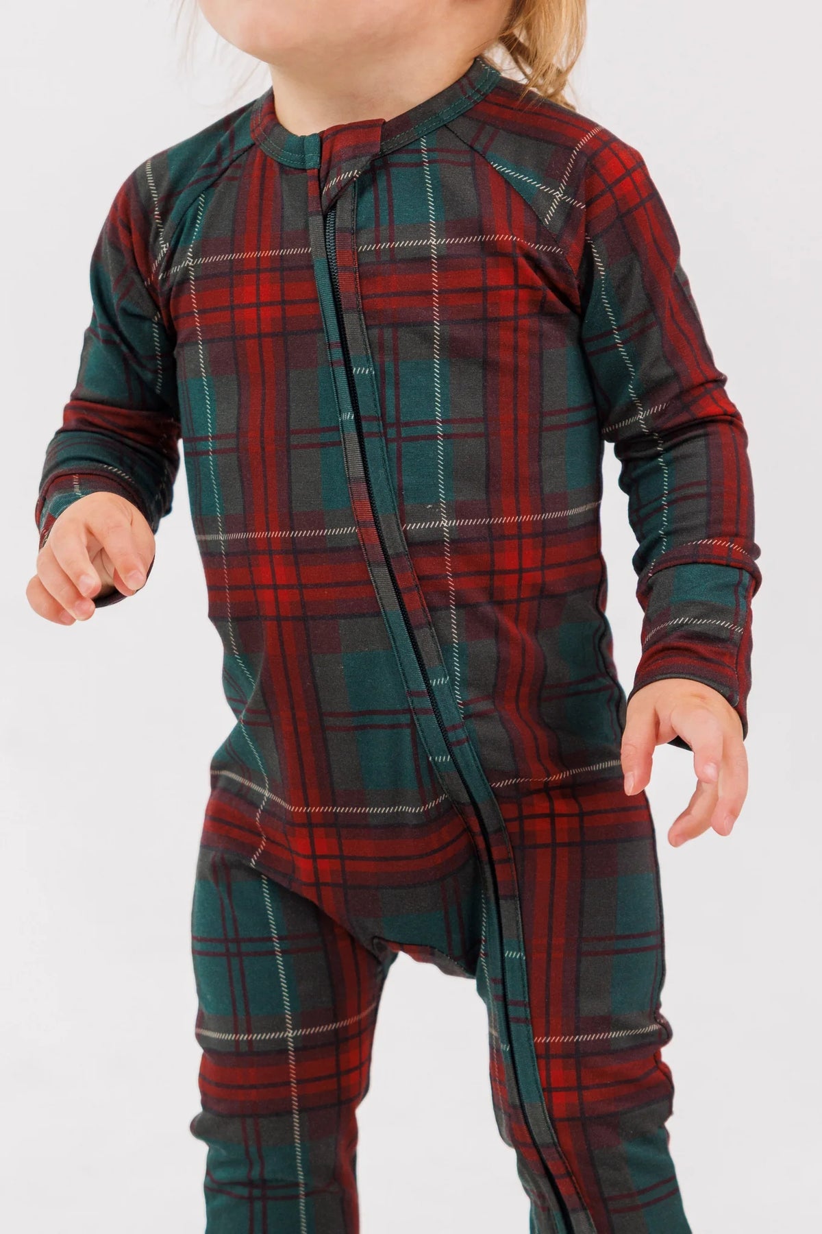PRE-ORDER: Holiday Heritage Zipper Romper