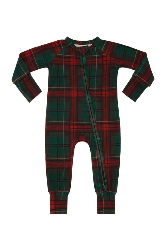PRE-ORDER: Holiday Heritage Zipper Romper