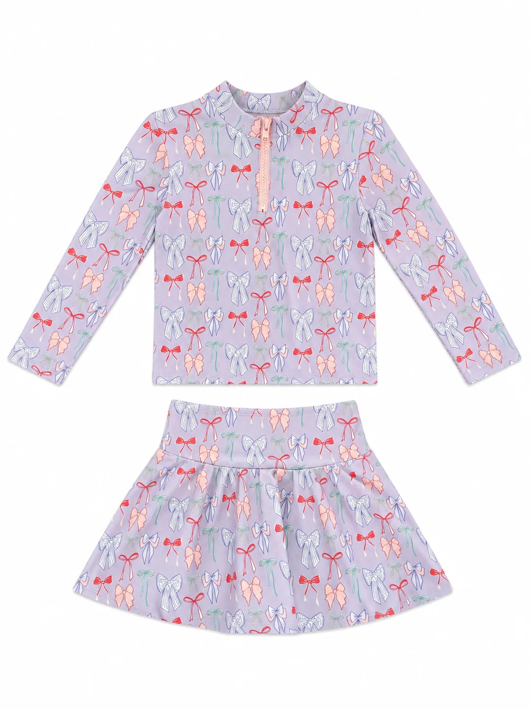 Lavender Bow Set