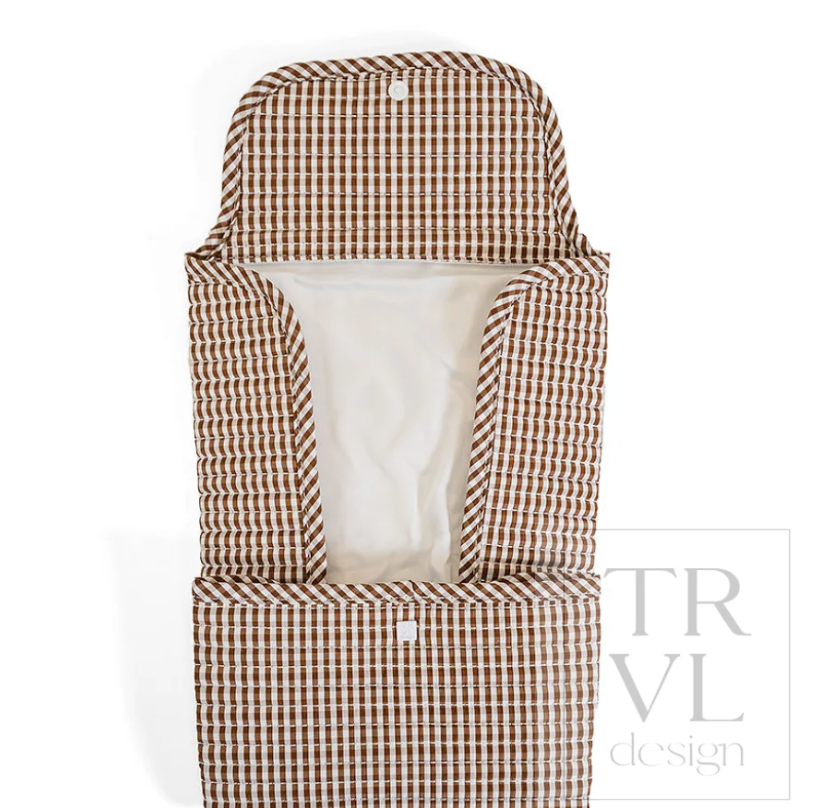 Coco Gingham Quilted Changing Mat
