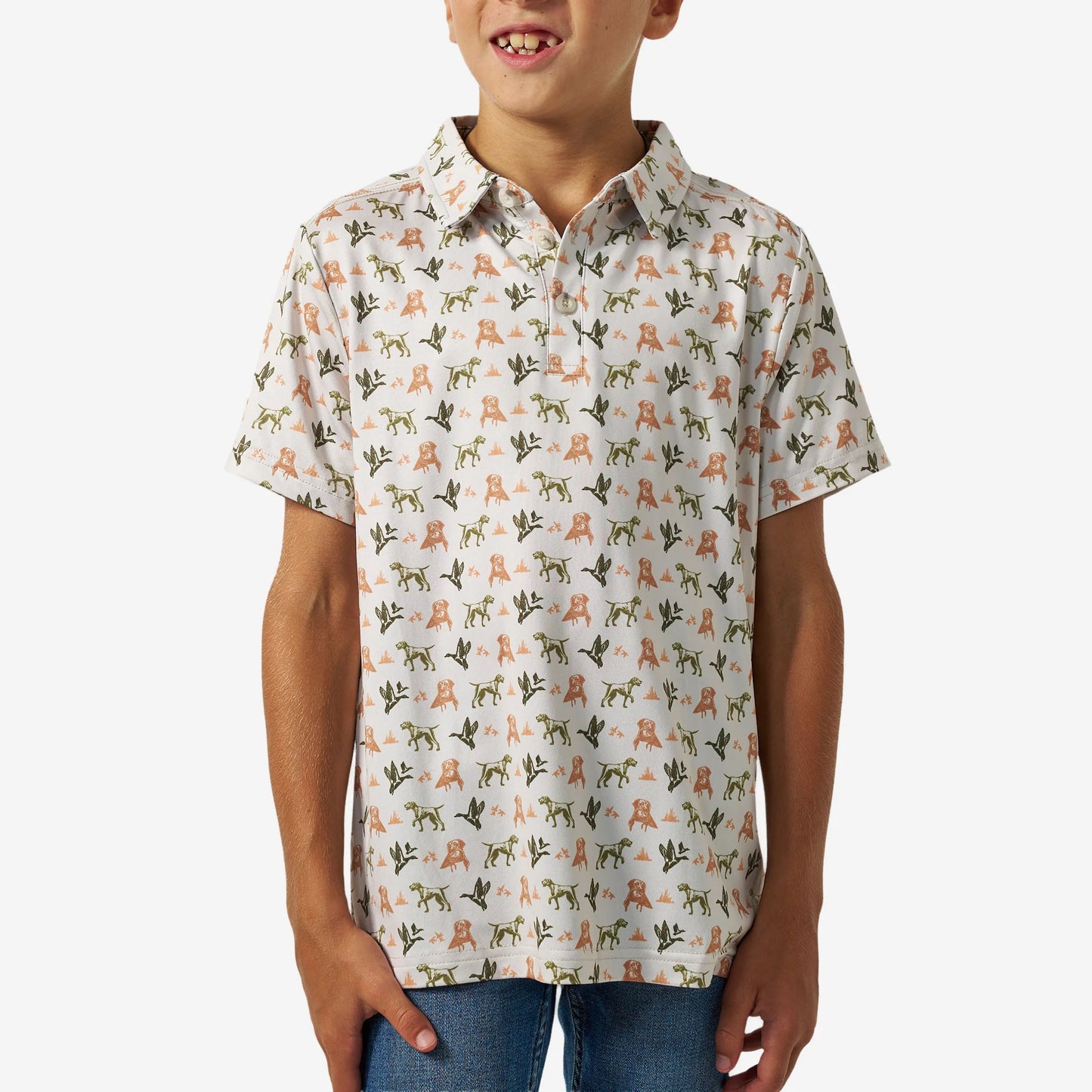 Mallard Duck Dog Performance Polo