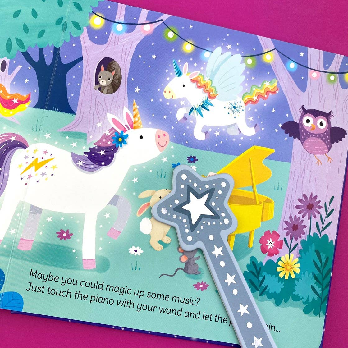 Unicorn Magic Wand Sound Book