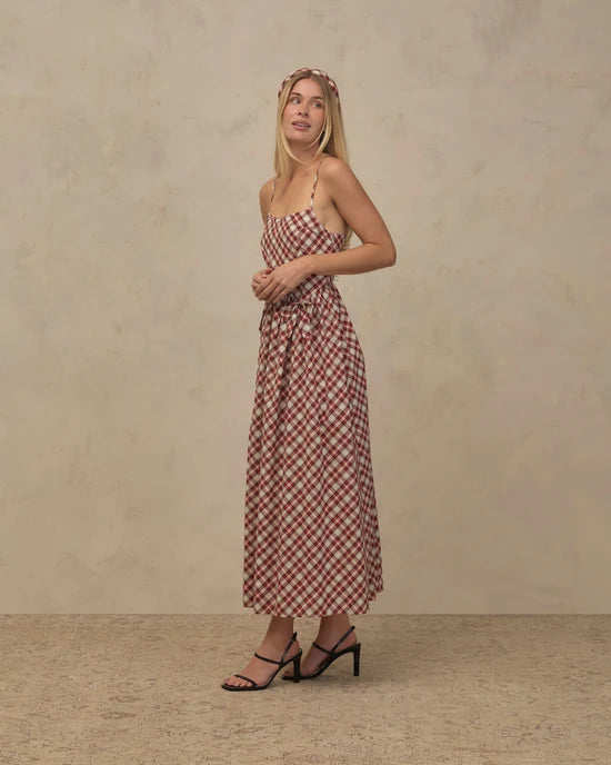 Women's Beatrice Midi Dress Holiday Tartan