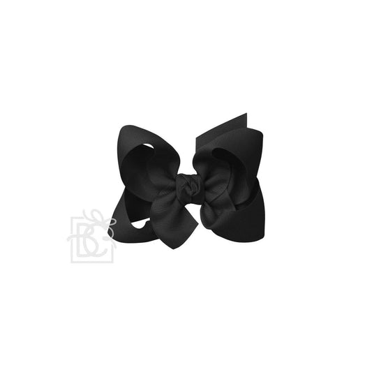 Black Clip Bow