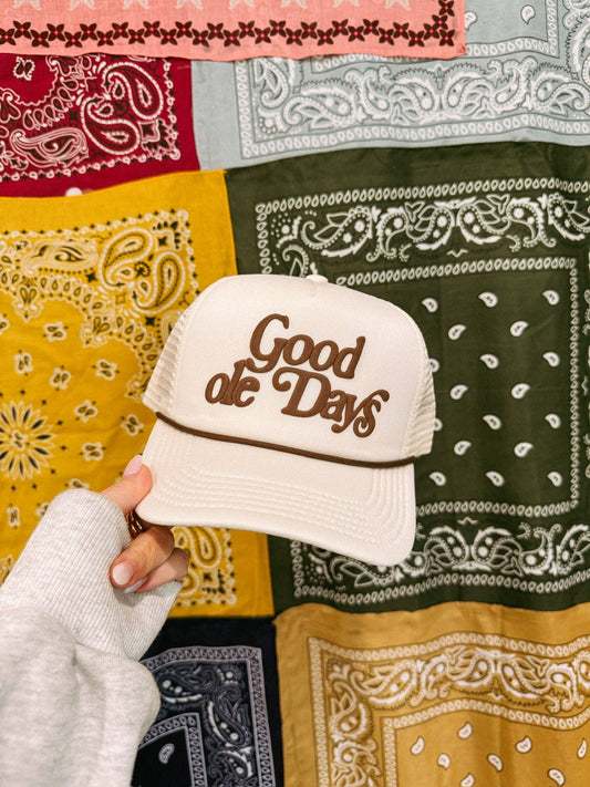 Good Ole Days Trucker Hat