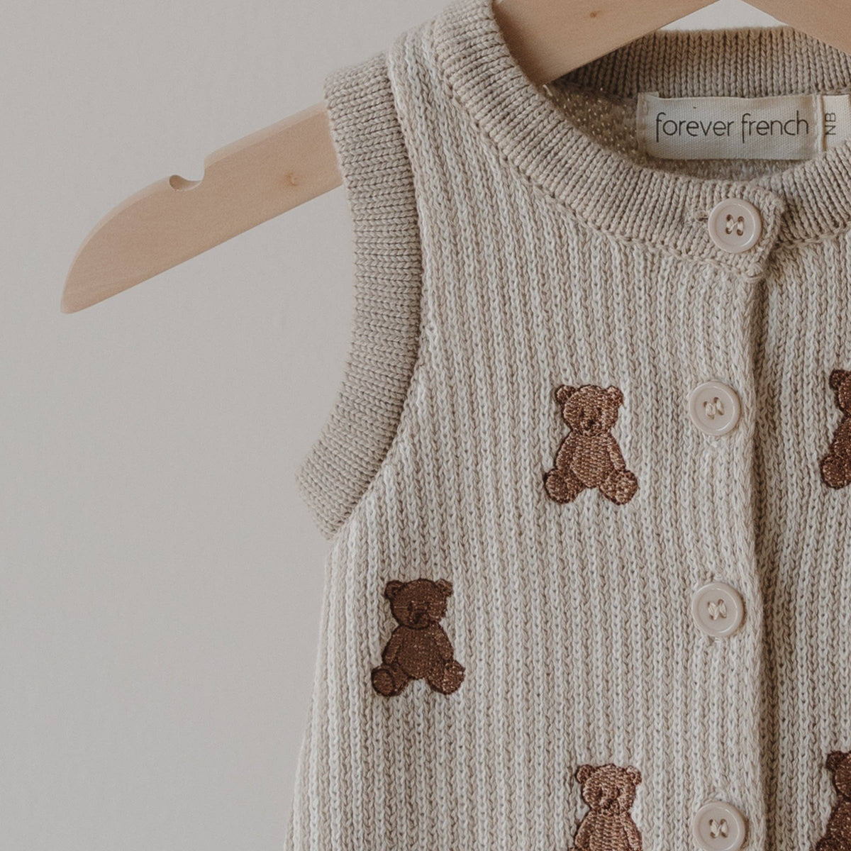 Teddy Knit Romper