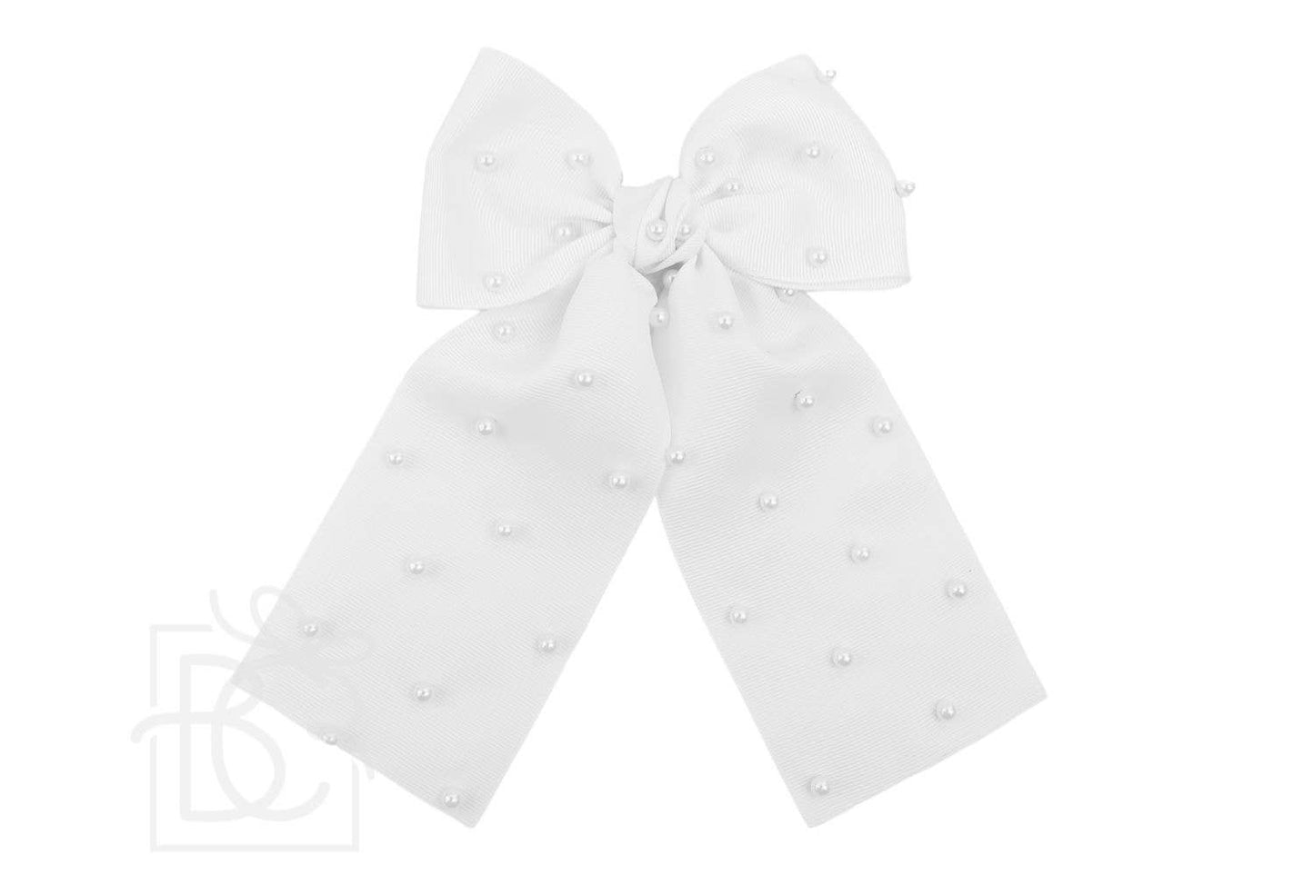 Emily Pearl Clip Bow