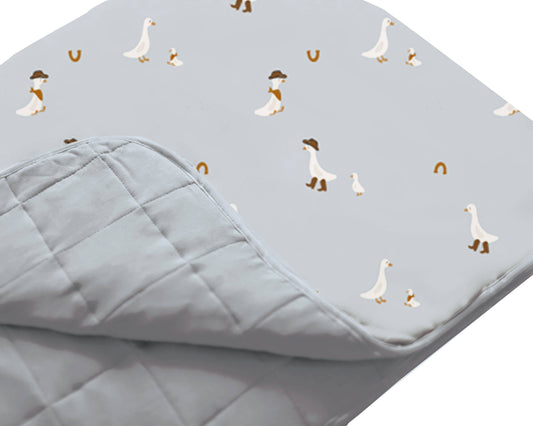 Cowboy Goose Cloud Blanket