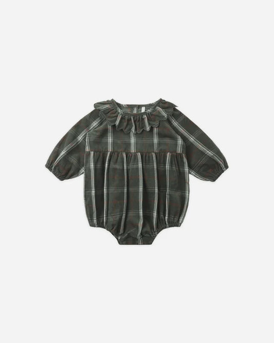 Freya Romper Holiday Plaid