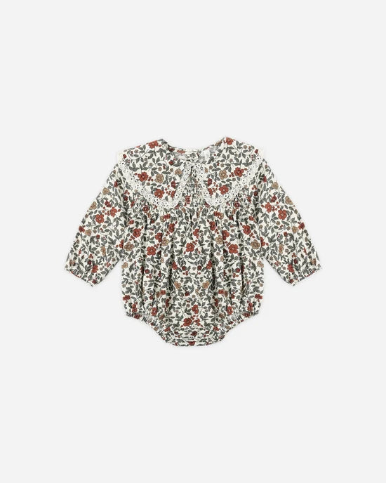 Fern Romper Holiday Floral