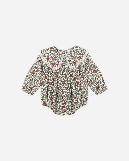 Fern Romper Holiday Floral