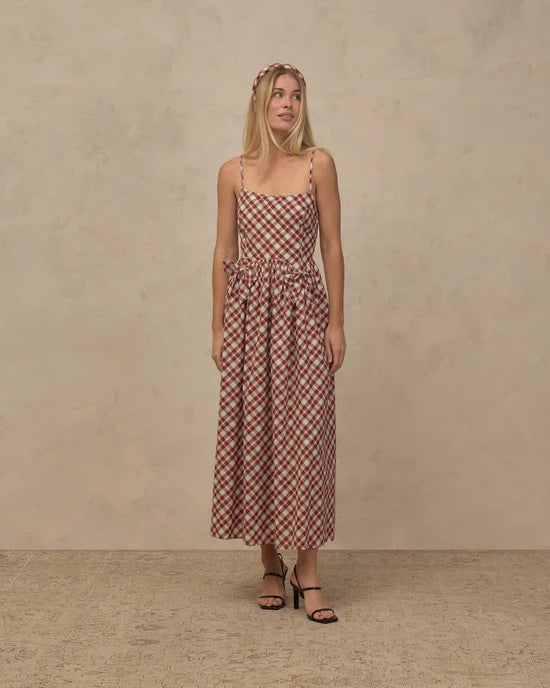 Women's Beatrice Midi Dress Holiday Tartan