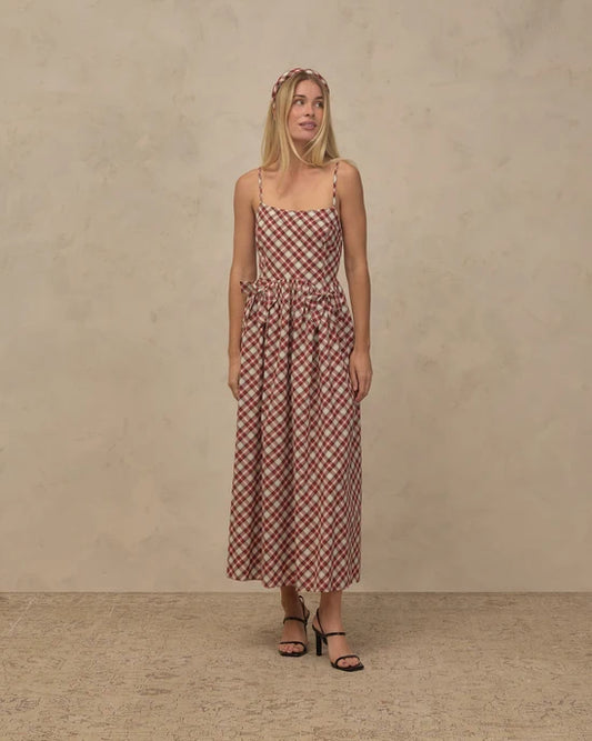Women's Beatrice Midi Dress Holiday Tartan