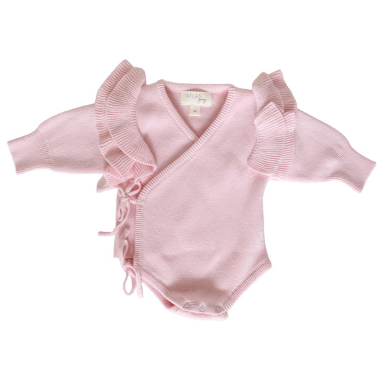 Rosewater Ruffled Bodysuit