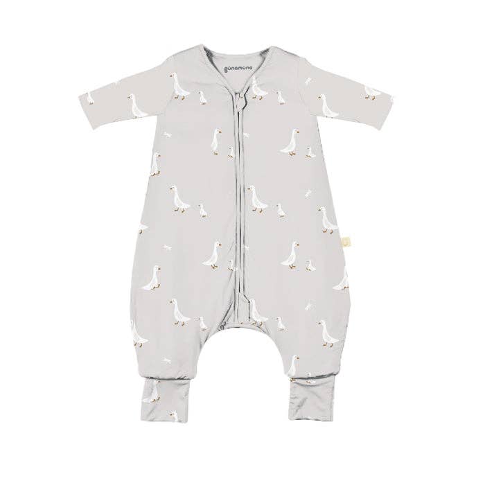 Mini Floral Long Sleeve Footie Sleep Bag