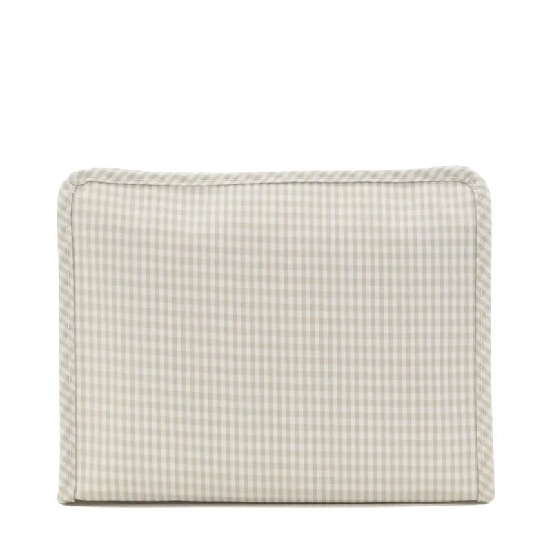 Pearl Grey Gingham Small Roadie