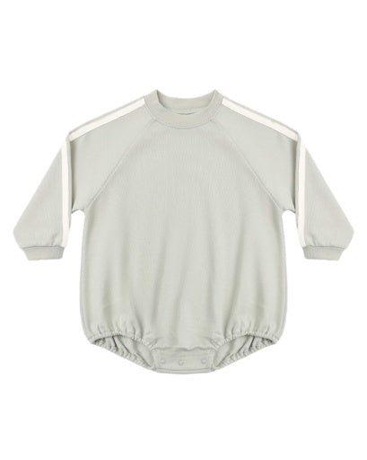 Crew Neck Romper Sage
