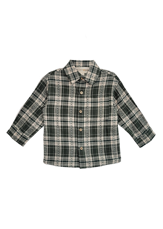 Plaid & Pine Button Down