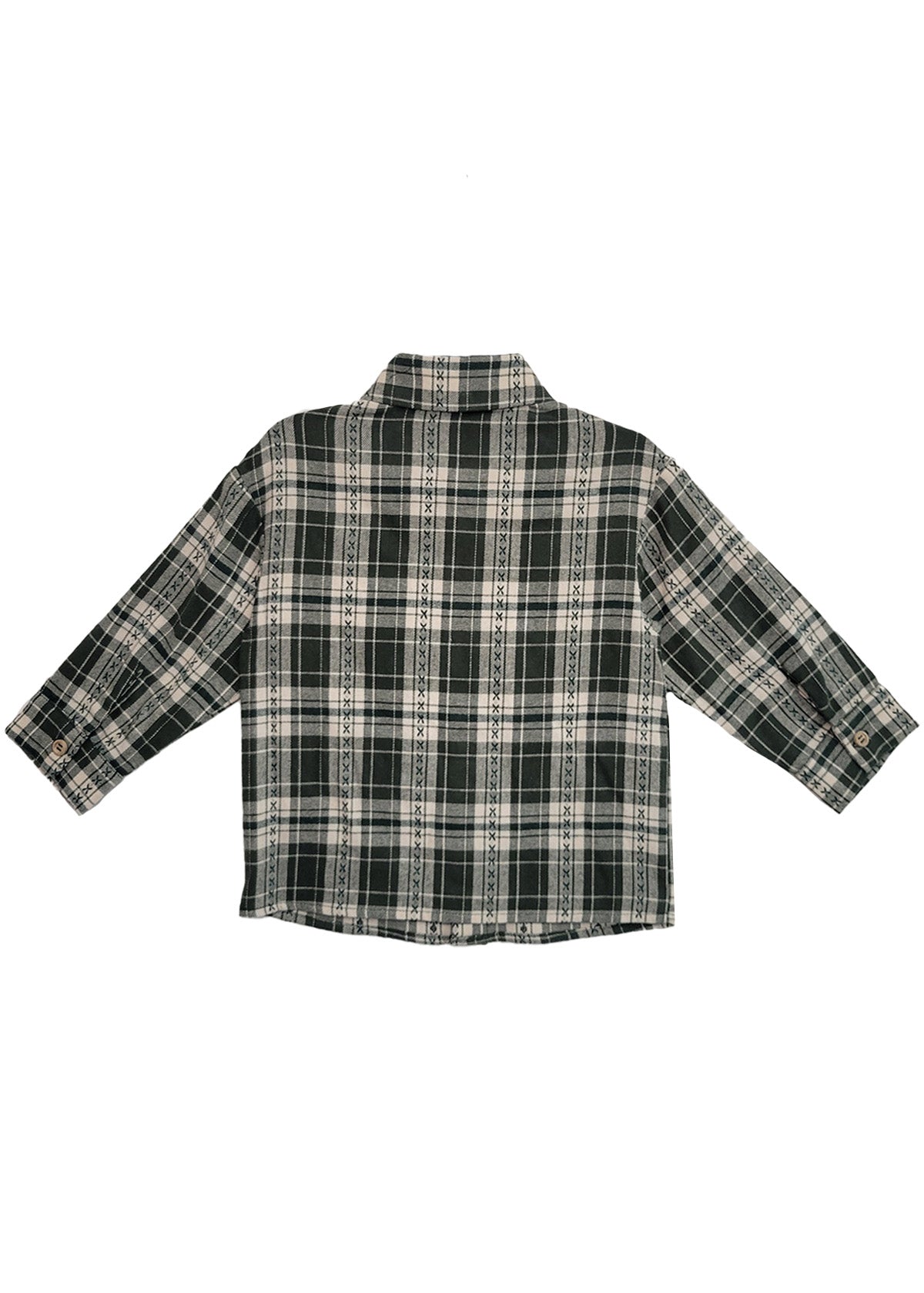 Plaid & Pine Button Down