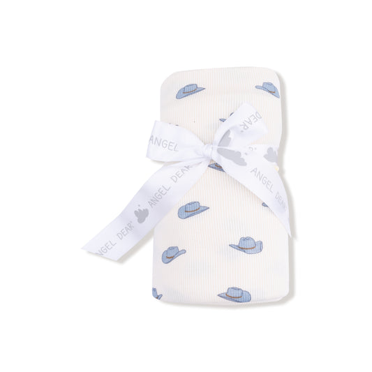 Cowboy Hat Bamboo Swaddle