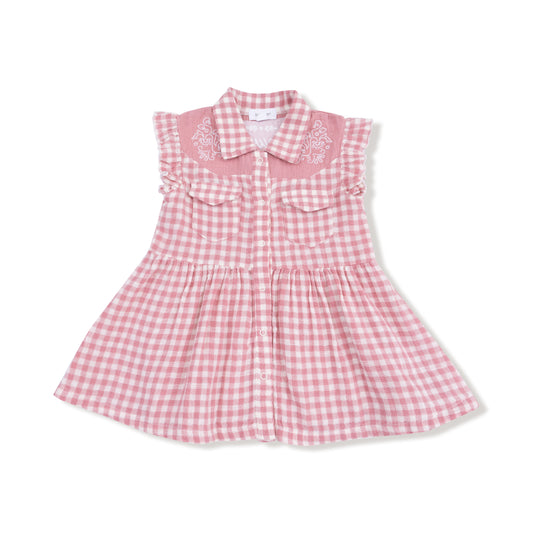 Howdy Pearl Snap Dress