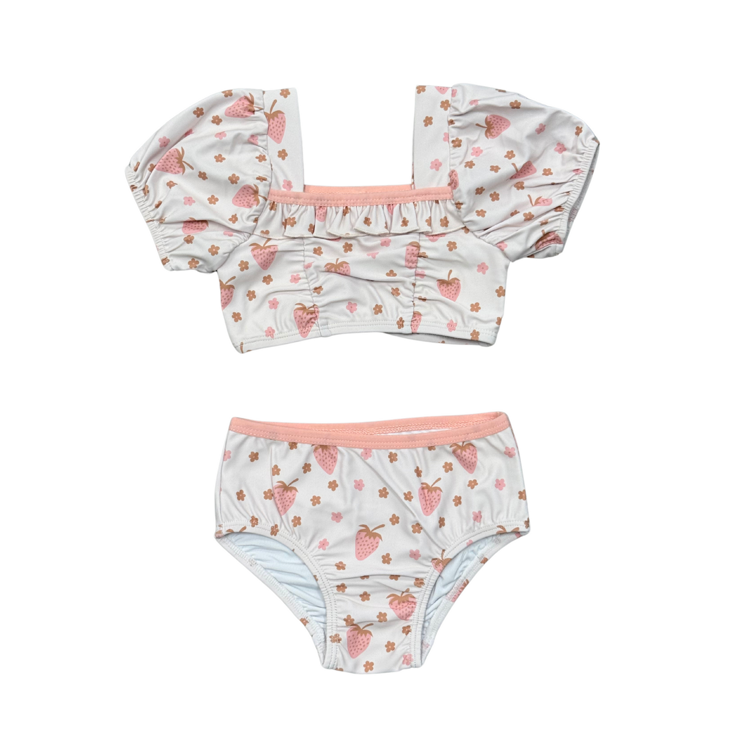 Strawberry Two-Piece Swimsuit