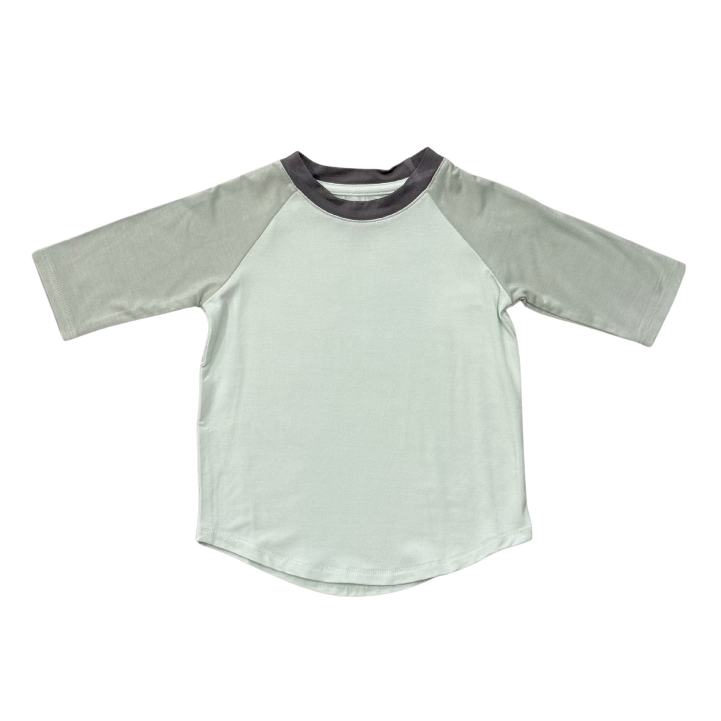 Sky Blue Baseball Tee