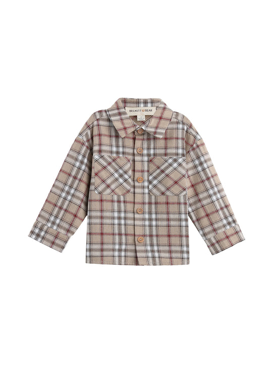 Nicholas Plaid Button Down