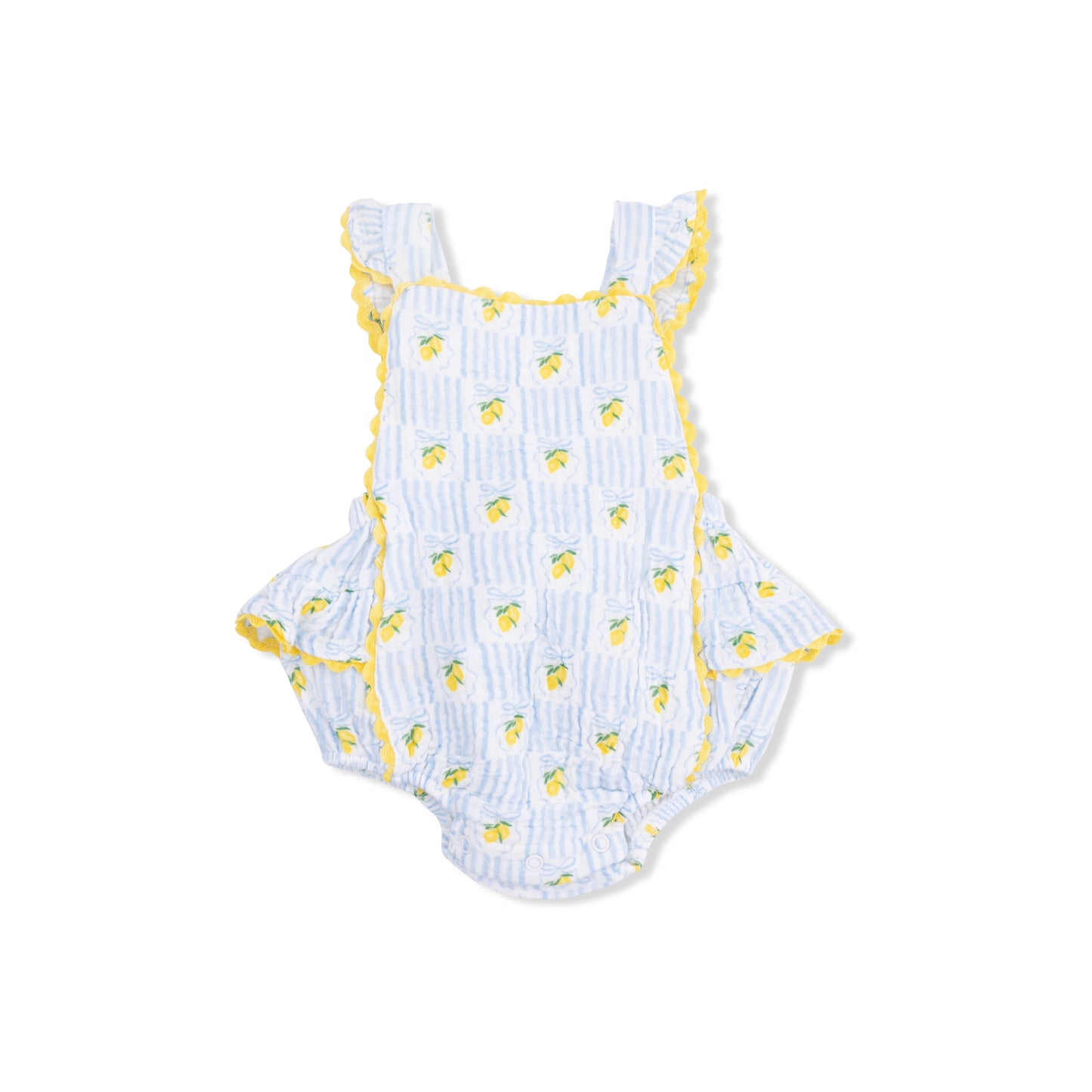 Lovely Lemons Ruffle Sunsuit