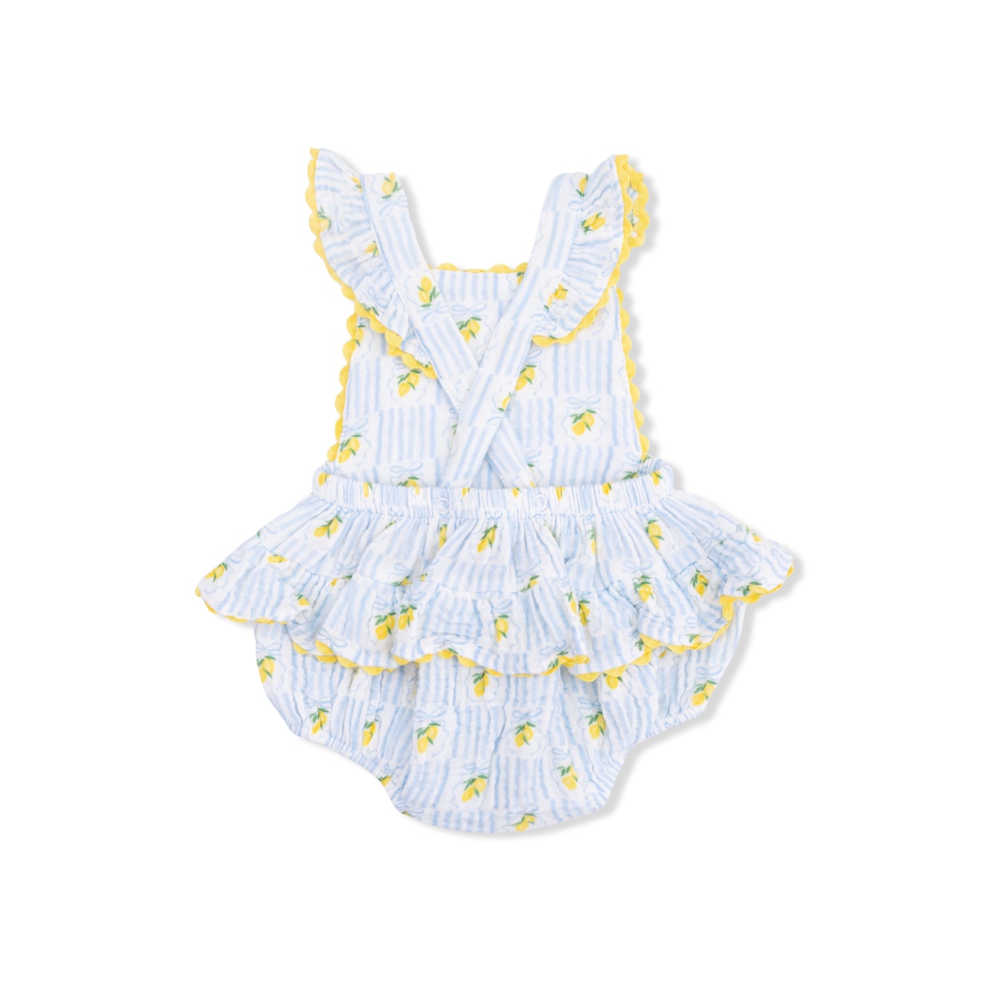 Lovely Lemons Ruffle Sunsuit