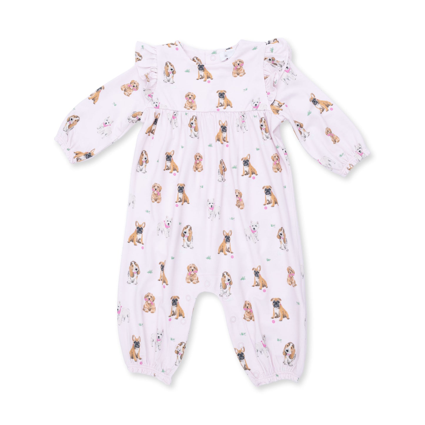 Bestie Dogs Ruffle Romper