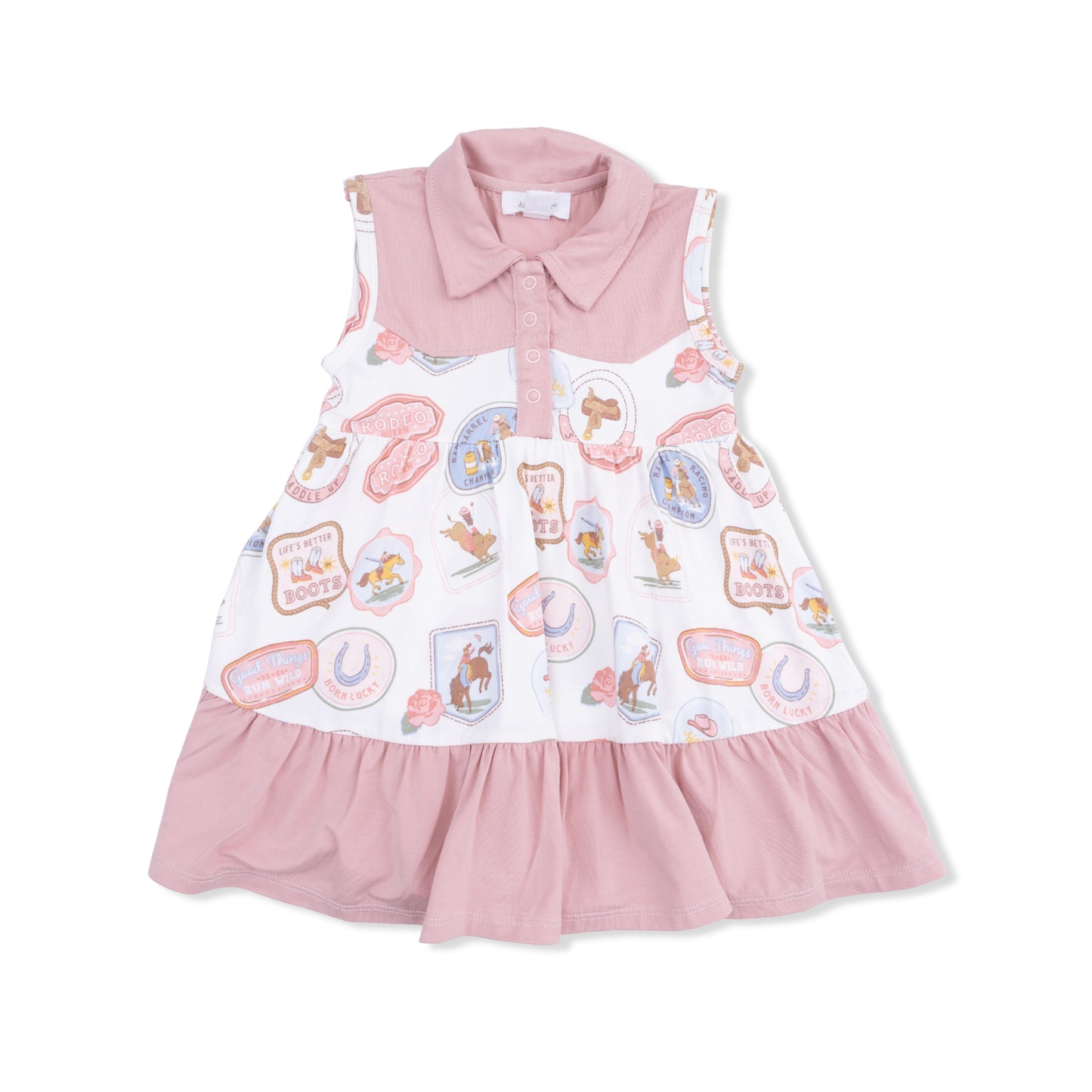 Rodeo Patches Bodysuit Dress