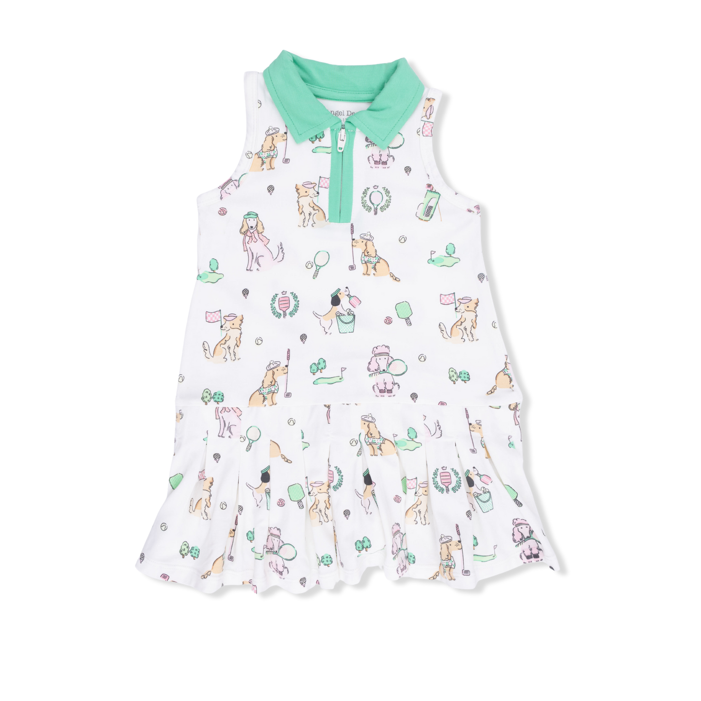 Country Club Dogs Tennis Dress Set